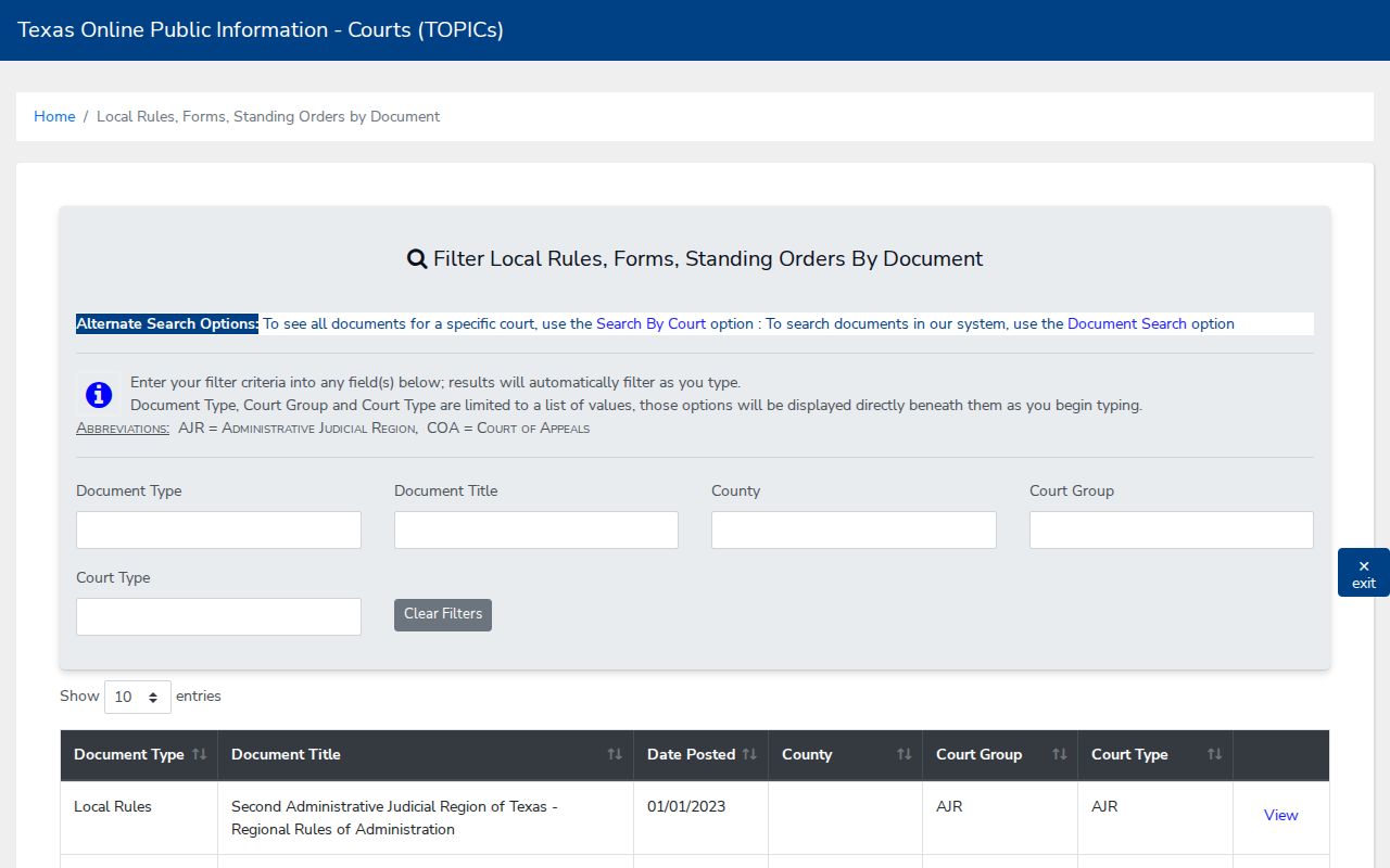 Newton County court docket local rules and standing orders search