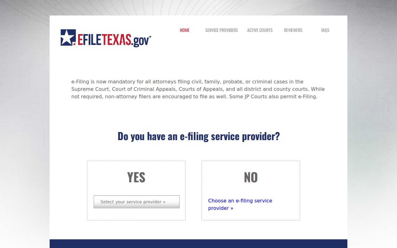 Newton County court docket eFileTexas filing system